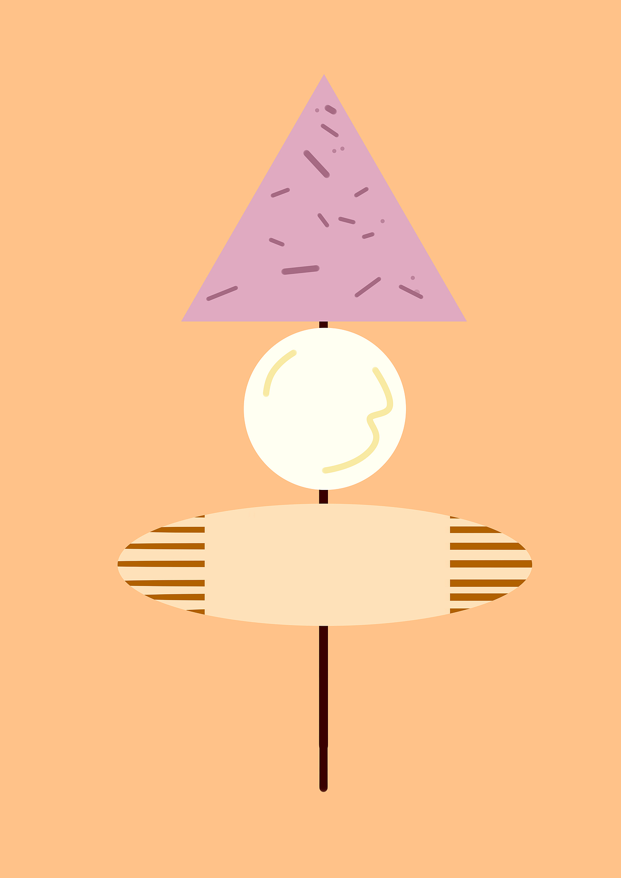 【 圆、三角、椭圆的日本。】（图ZMjg2OTM5MDMy） - 商业插画 - 站酷设计师月九九原创素材 - 站酷ZCOOL