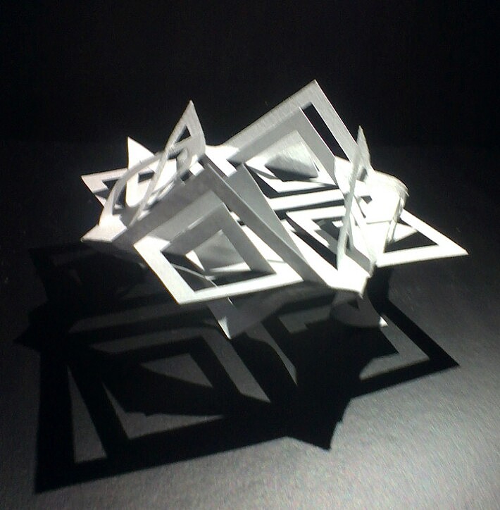 立体构成--剪纸