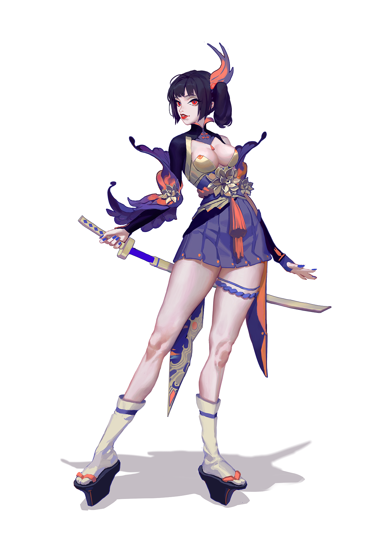 立绘习作|插画|游戏原画|哇靠靠 - 原创作品 - 站酷 (zcool)