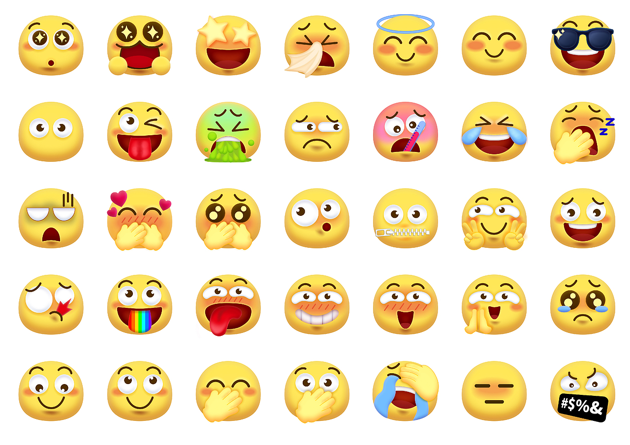 emoji（图ZMjMwNjczODU2） - 主题/皮肤 - 站酷设计师陈_咩野原创素材 - 站酷ZCOOL