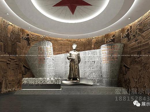 展厅设计/烈士纪念馆/一稿过的展厅设计方案？