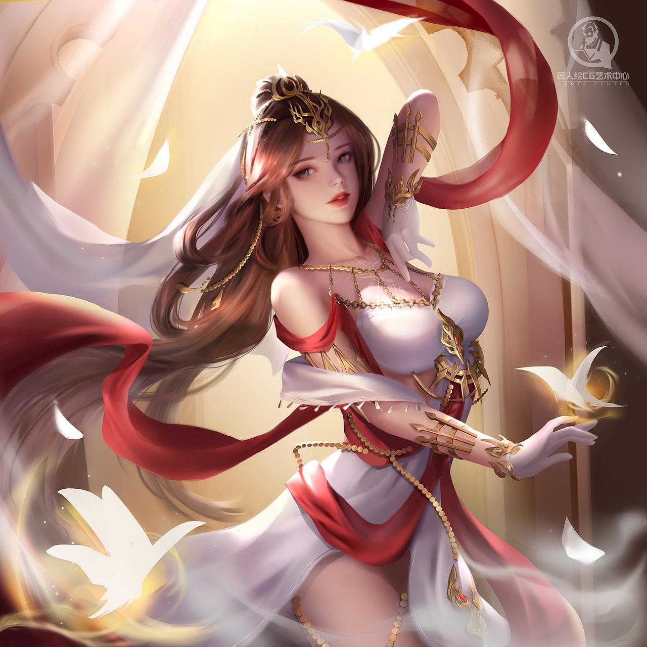 剑网3中明教百相套校服喵姐