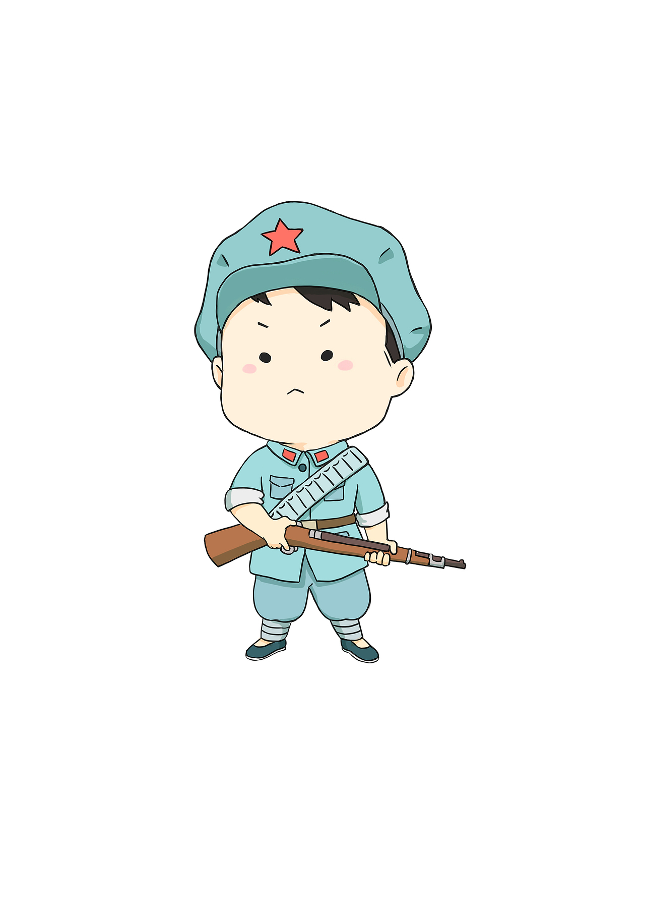 漫漫长征路（图ZMjA2NzE2NjI4） - 商业插画 - 站酷设计师只橙ora原创素材 - 站酷ZCOOL