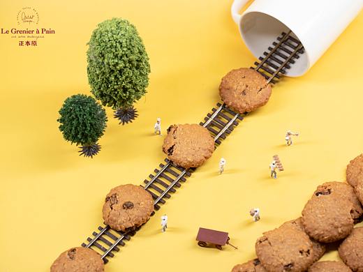 曲奇饼干美食摄影 I 正本原 x 极光摄影