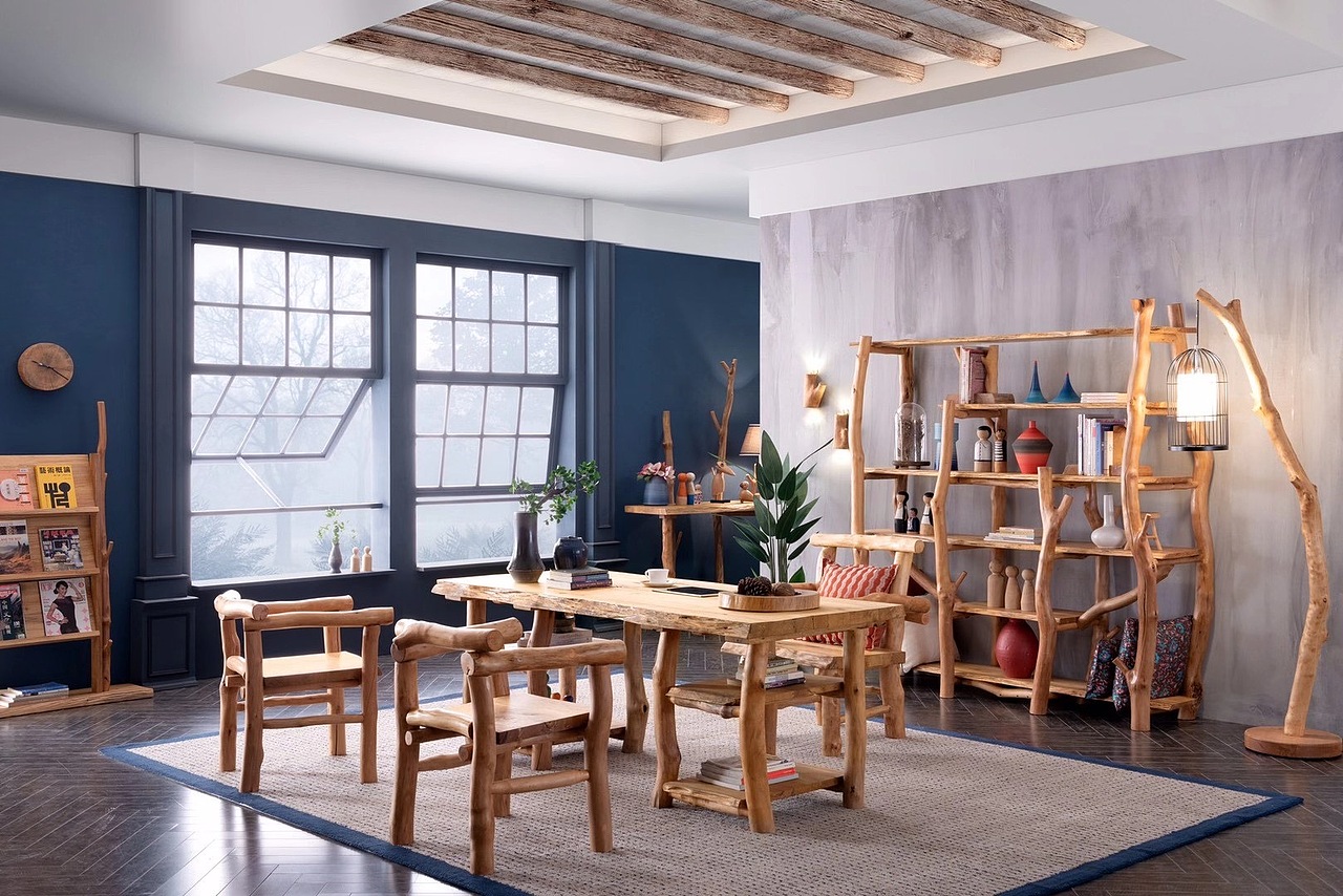 原生态自然风景家具