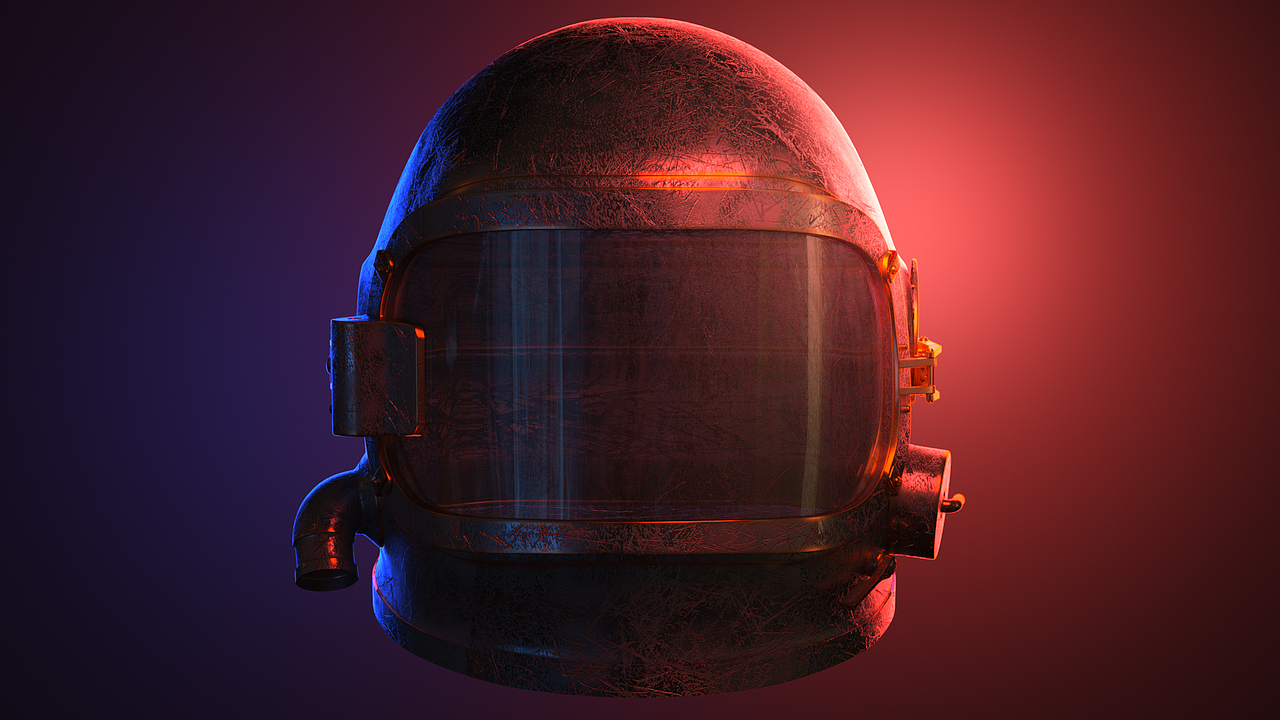 头盔(渲染练习)