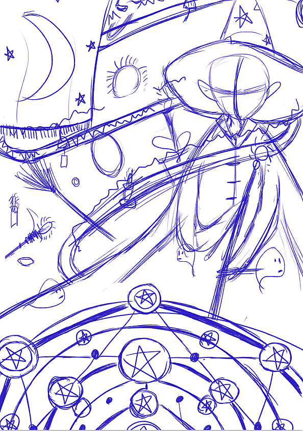 【兒插】魔法師的商店（圖ZMTkxMzA4MzAw） - 兒童插畫 - 站酷設(shè)計(jì)師齊落原創(chuàng)素材 - 站酷ZCOOL