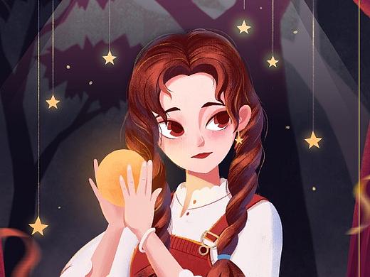 睡前练习的插画哦（个人主页-ZNTM3NTUwNDg=） - 创作习作 - 站酷设计师启了个波原创素材 - 站酷ZCOOL