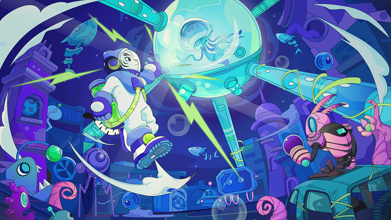 雪佛兰比赛作品展示：守护者-不凡英雄（图ZMzExNzMyNDk2） - 商业插画 - 站酷设计师屁股村长原创素材 - 站酷ZCOOL