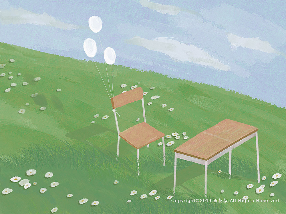 365日绘（009/365）——夏至将至（图ZMTYyODkyNTU2） - 创作习作 - 站酷设计师雪花叔原创素材 - 站酷ZCOOL