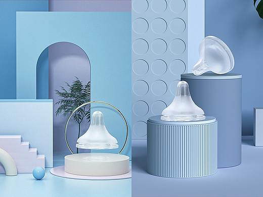 母婴婴儿奶嘴×静物摄影 | 电商产品拍摄