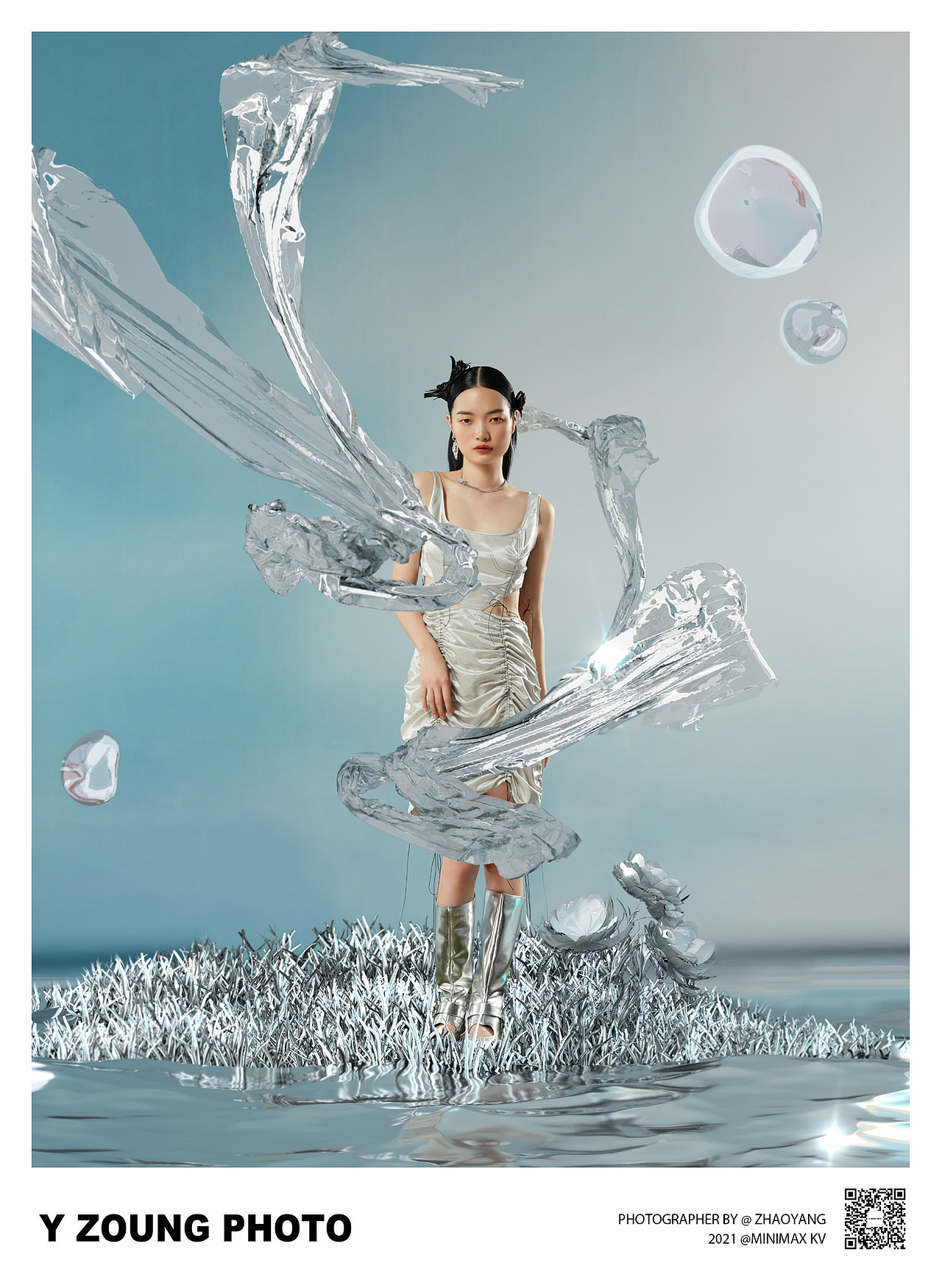 Y-ZOUNGstudioX品牌MINIMAX2021饰品广告全案摄影作品