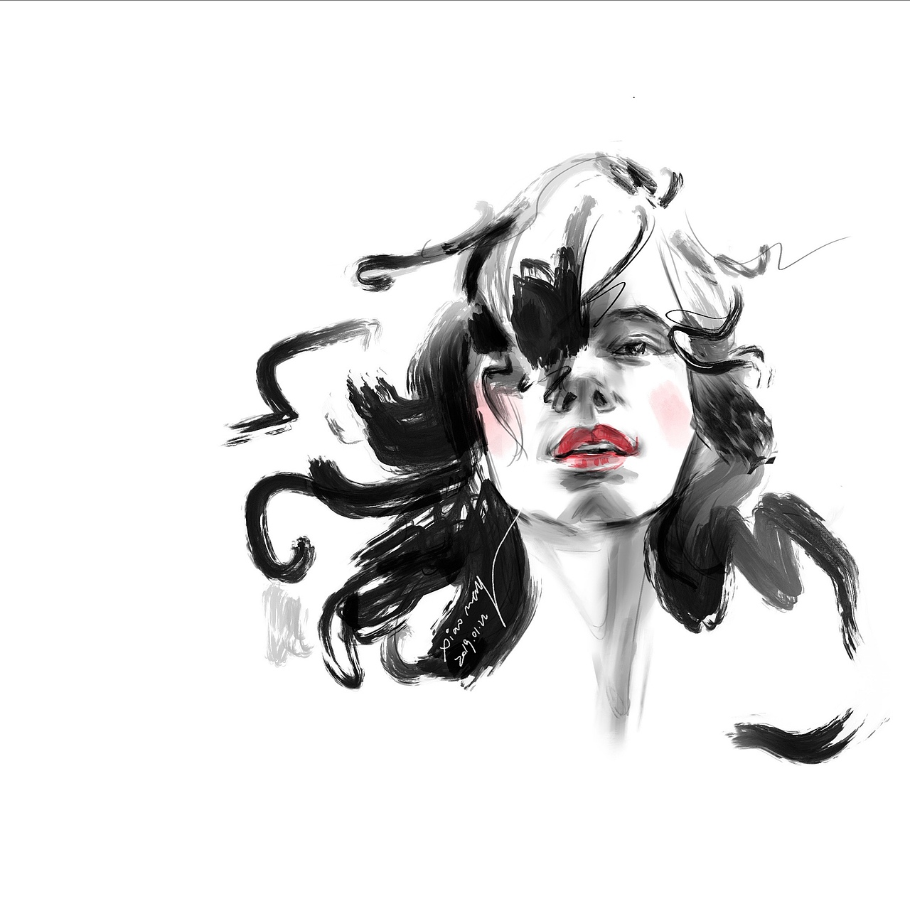 9月份的几张女生插画（图ZMTc3NjAyNTc2） - 新锐潮流插画 - 站酷设计师霓虹赶路人原创素材 - 站酷ZCOOL