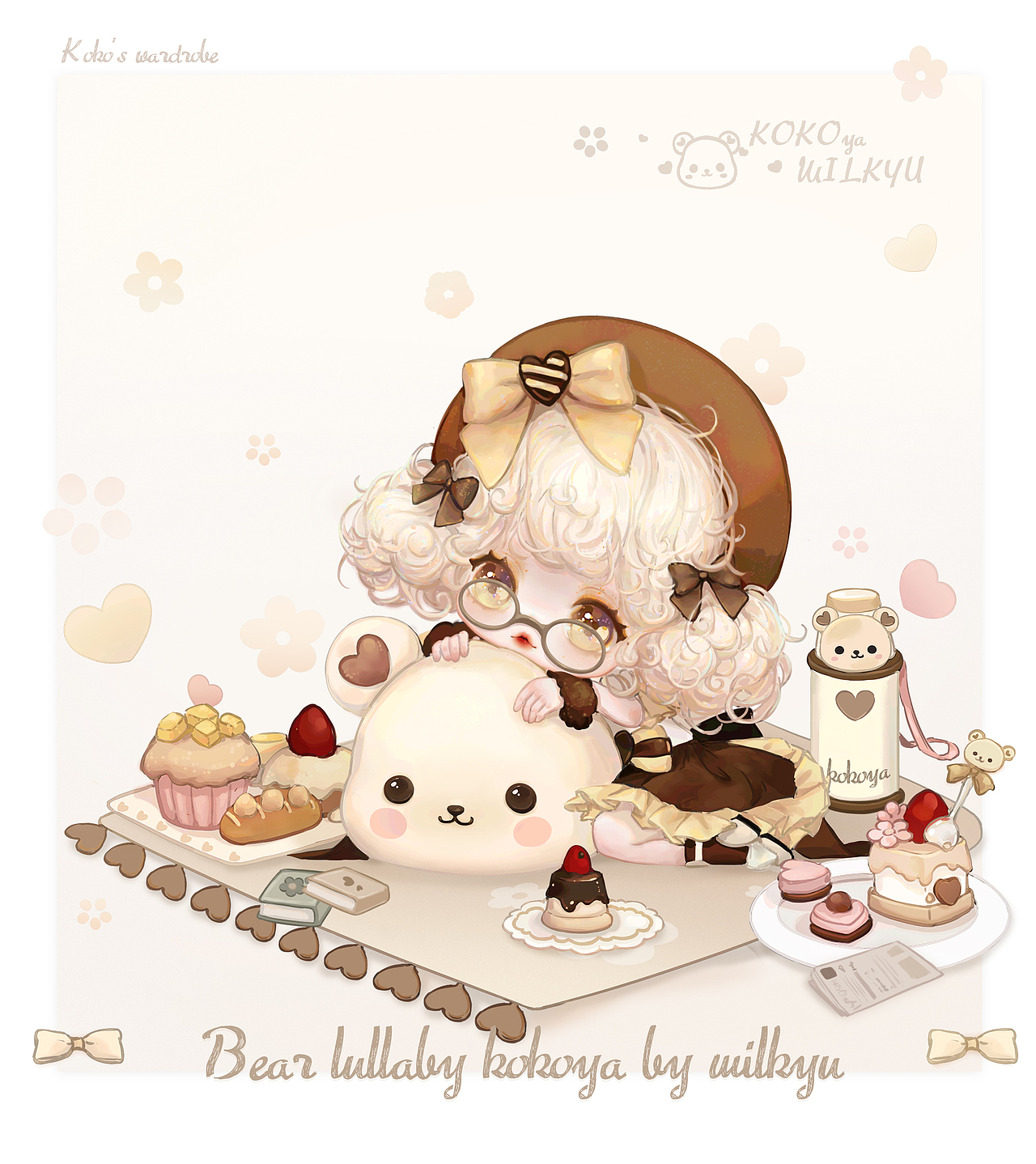 KOKOYA 设计图和插画（图ZMjc5Mjc5NTI4） - 创作习作 - 站酷设计师小白酱milkyu原创素材 - 站酷ZCOOL