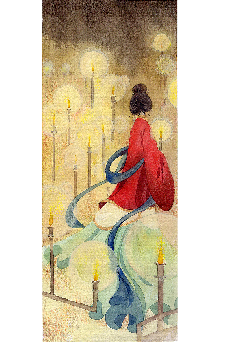 诗歌主题插画（图ZMTc2MzI0MjEy） - 创作习作 - 站酷设计师5UUU原创素材 - 站酷ZCOOL