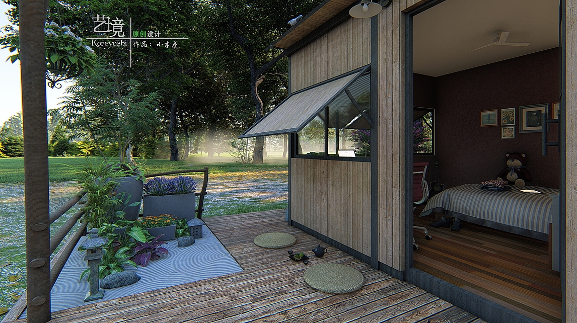 小木屋设计（图ZMTk3OTA2MjQw） - 建筑/空间 - 站酷设计师艺境设计原创素材 - 站酷ZCOOL