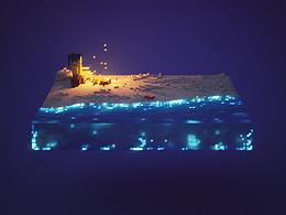 magicavoxel 體素三維場(chǎng)景 取曖 