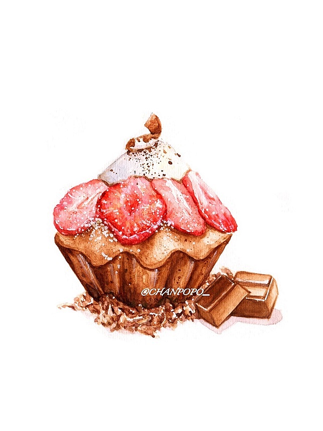 甜蜜蜜~（图ZMTI3MTM2OTg0） - 商业插画 - 站酷设计师POPOCHAN_原创素材 - 站酷ZCOOL