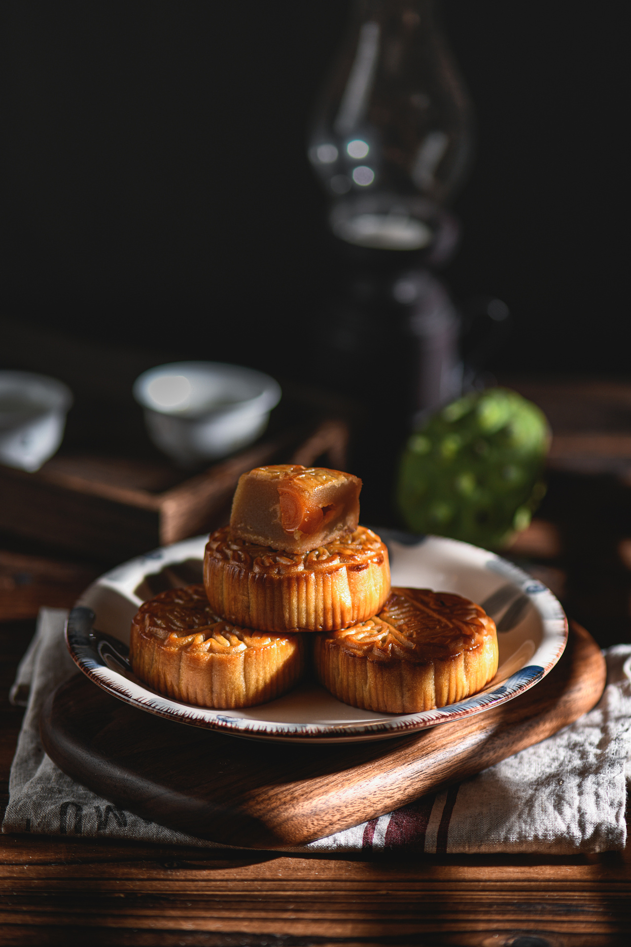 月饼 场景图拍摄