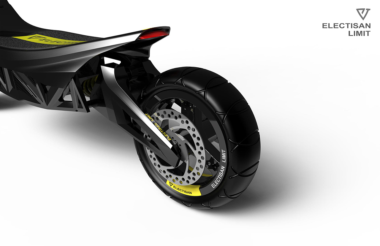 Electisan Limit 越野滑板车（图ZMjMxMDcxNTg4） - 交通工具 - 站酷设计师特柴拉原创素材 - 站酷ZCOOL