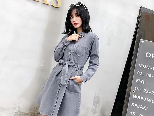 朋盛传媒-娅娅风衣拍摄 淘宝拍摄