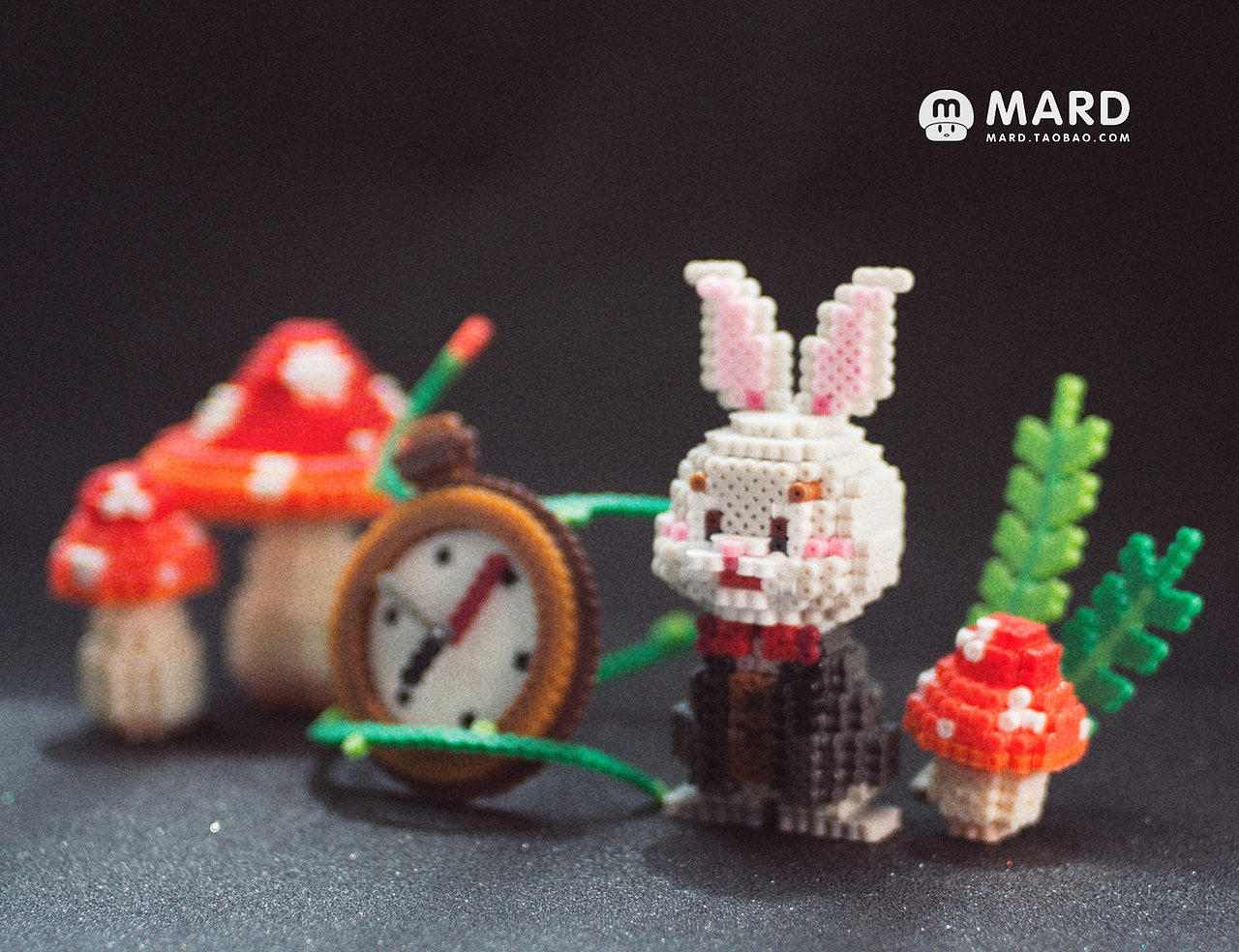 MARD拼豆原创-爱丽丝梦游仙境