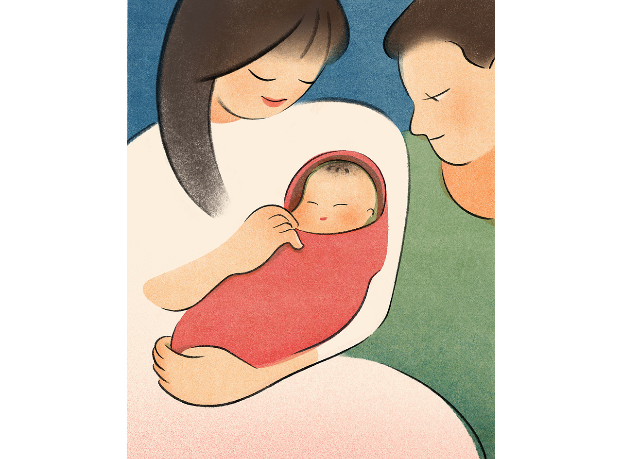 纽约时报儿童中文刊二月新年刊 - 民法典（图ZMjQyODYxOTky） - 商业插画 - 站酷设计师啊湿原创素材 - 站酷ZCOOL