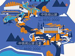 中铁云客地图
