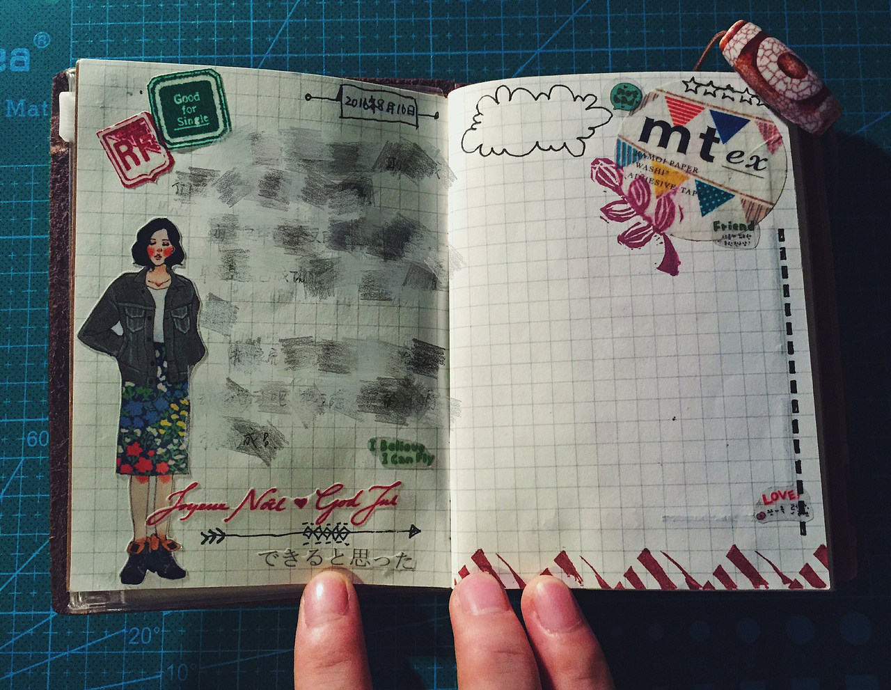 手账；排版；胶带（图ZNTY3NDI0ODA=） - 书籍/画册 - 站酷设计师陈陈_C原创素材 - 站酷ZCOOL