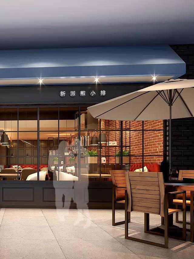 憨排长-煎小排品牌-空间设计-VI设计-餐谋长品牌策划