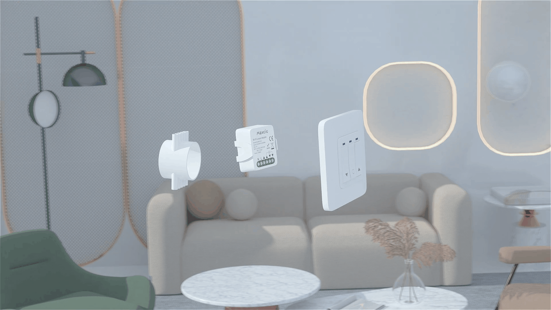 智能窗帘模块开关三维产品动画（图ZMjQ5OTg0Nzcy） - 动画/影视 - 站酷设计师隔壁睡老王原创素材 - 站酷ZCOOL