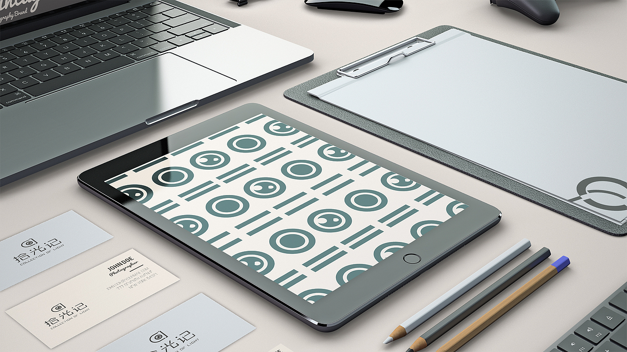 “拾光记”摄影工作室VI