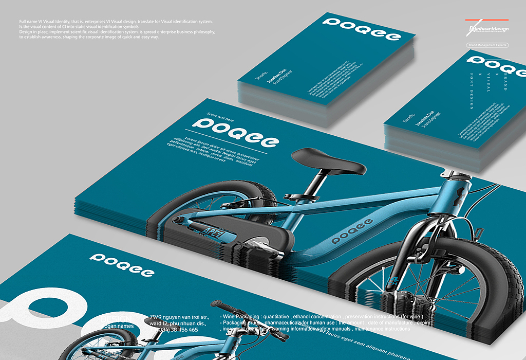 杭州步基童车有限公司PoQee品牌VIS识别系统-因心设计