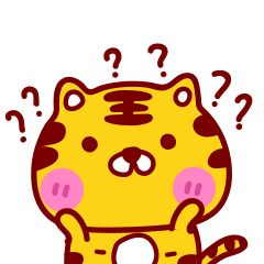 哈咪猫x小老虎插画表情