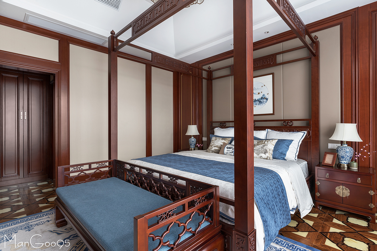 新中式大别墅实景