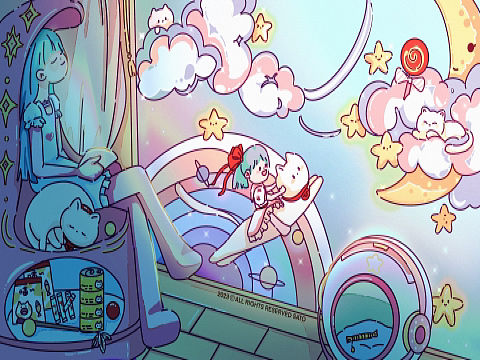 茶派X站酷-美好世界