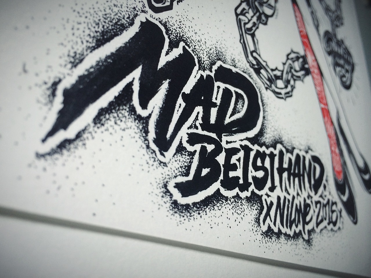 MAD beisihand 狂暴贝斯手！哈哈哈（图ZMzE2NDY0MDQ=） - 创作习作 - 站酷设计师NILone_大树原创素材 - 站酷ZCOOL
