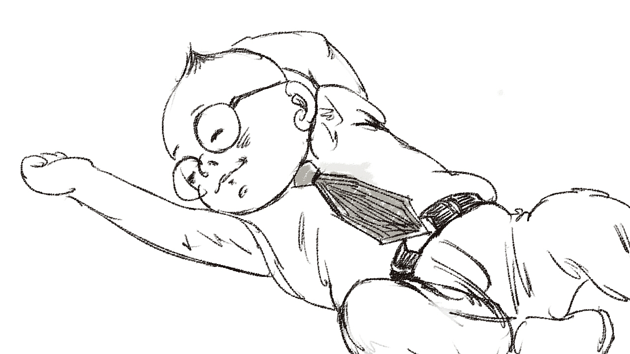 原创动画-匆忙的世界