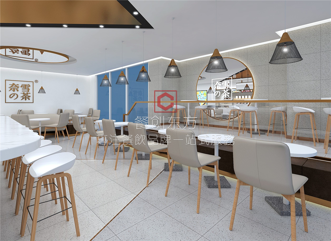 奈雪的茶店面設(shè)計（圖ZMjEwNDc5Njg0） - 家裝設(shè)計 - 站酷設(shè)計師餐創(chuàng)東方品牌策劃原創(chuàng)素材 - 站酷ZCOOL