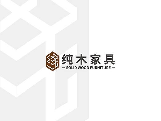 纯木家具logo