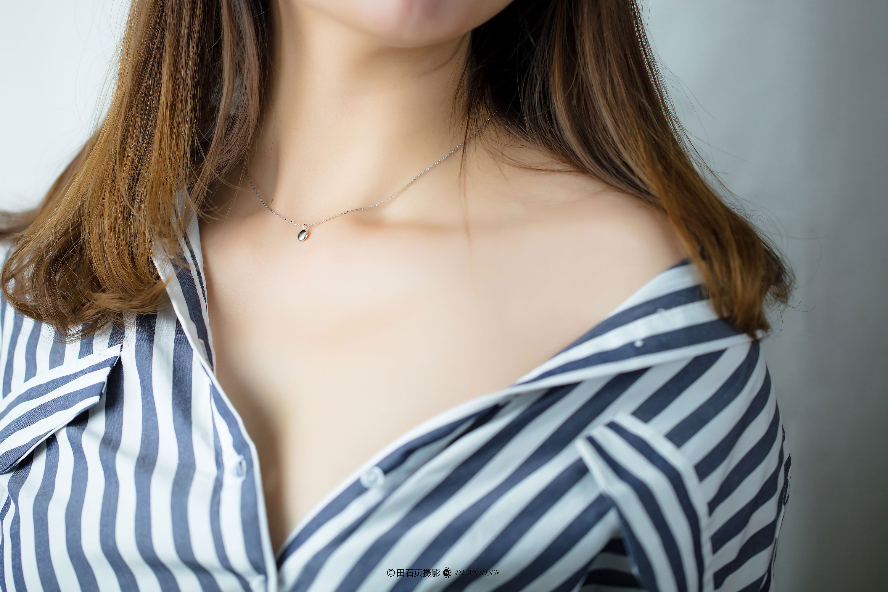 [田石页摄影dean]银饰吊坠项链,少女的首选