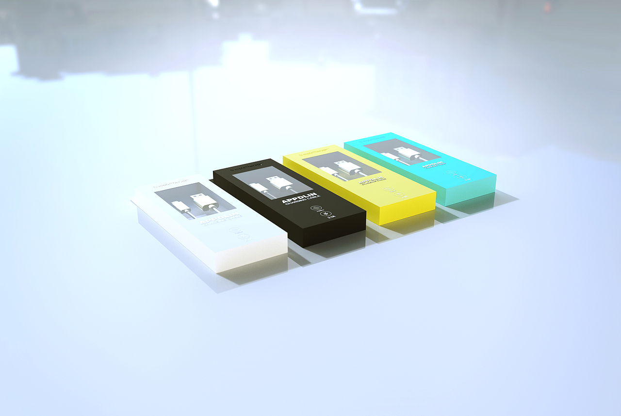 数据线包装设计