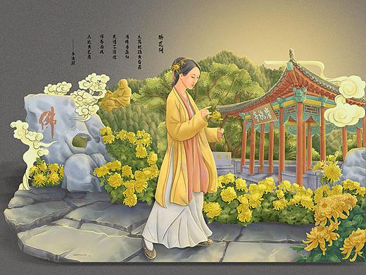 李清照诗词插画