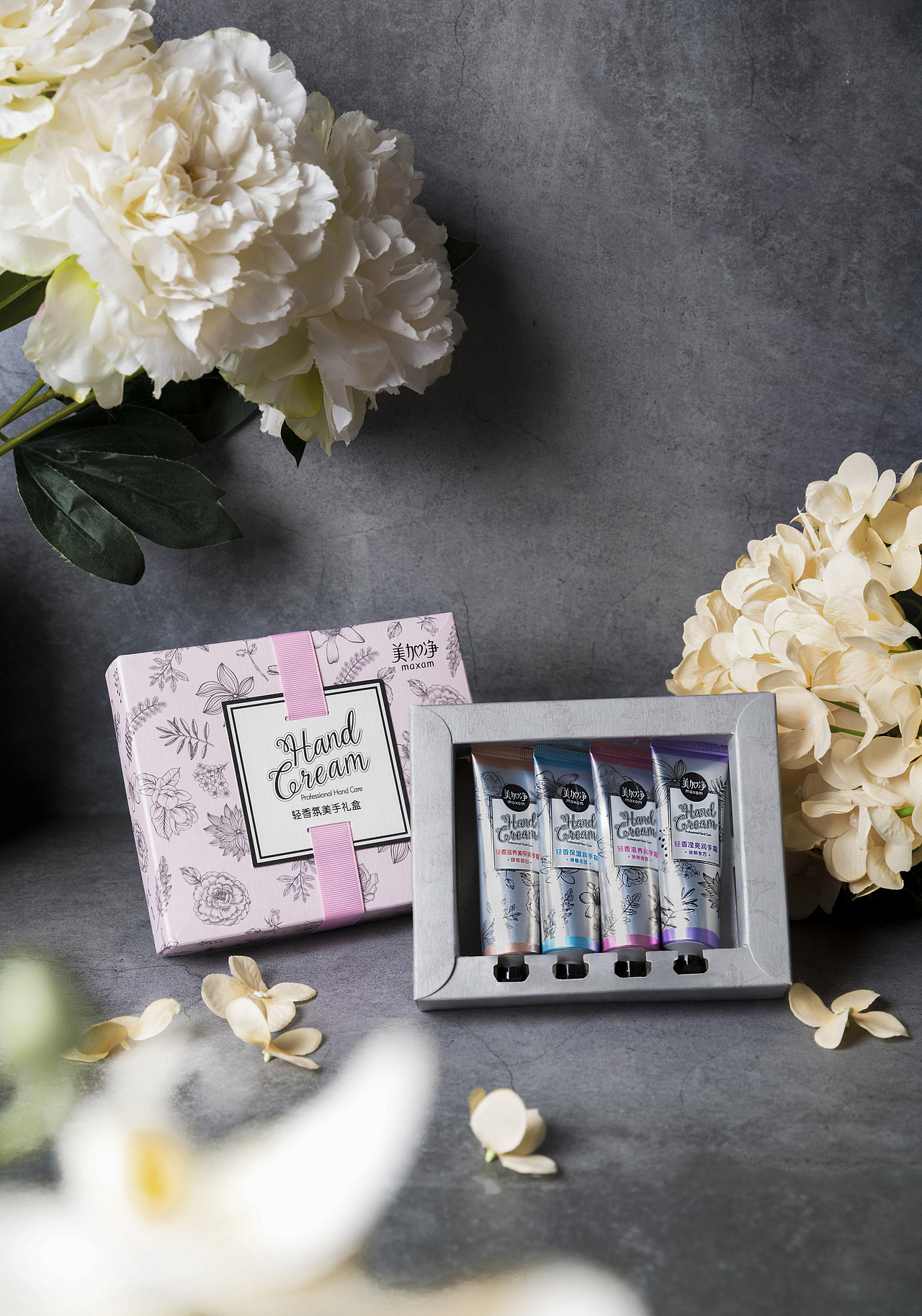 轻复古风来一波 美加净护手霜护肤品拍摄~