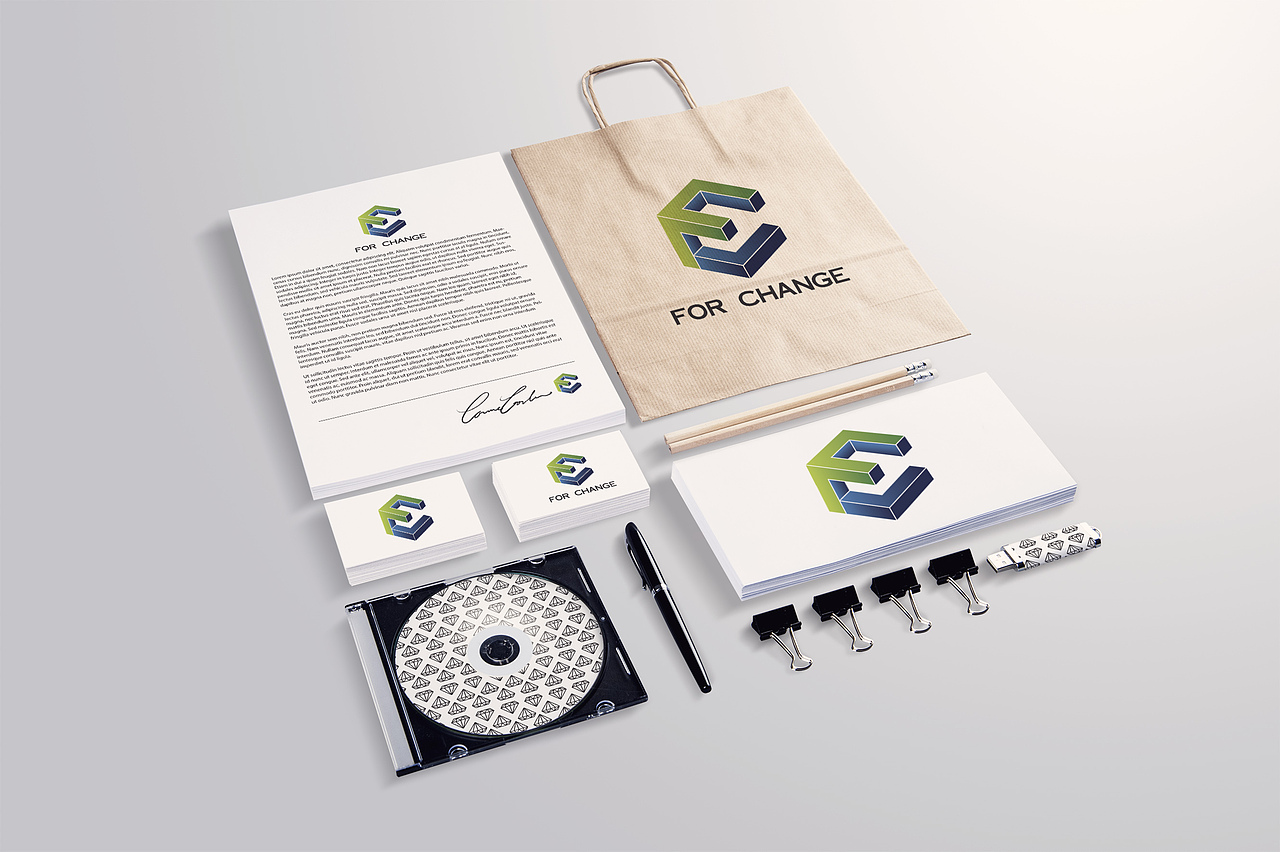 FOR CHANGE 科技公司LOGO