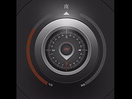 超寫實(shí)圖標(biāo) 指南針