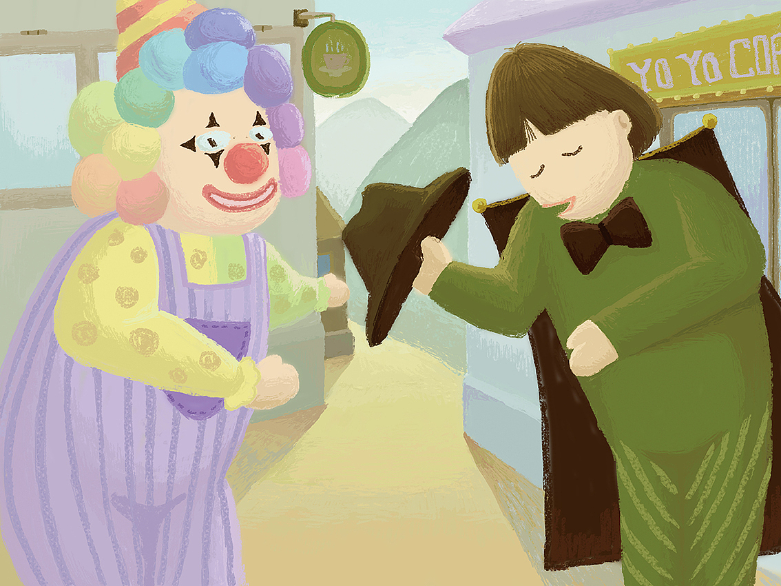 《小熊的独轮车》