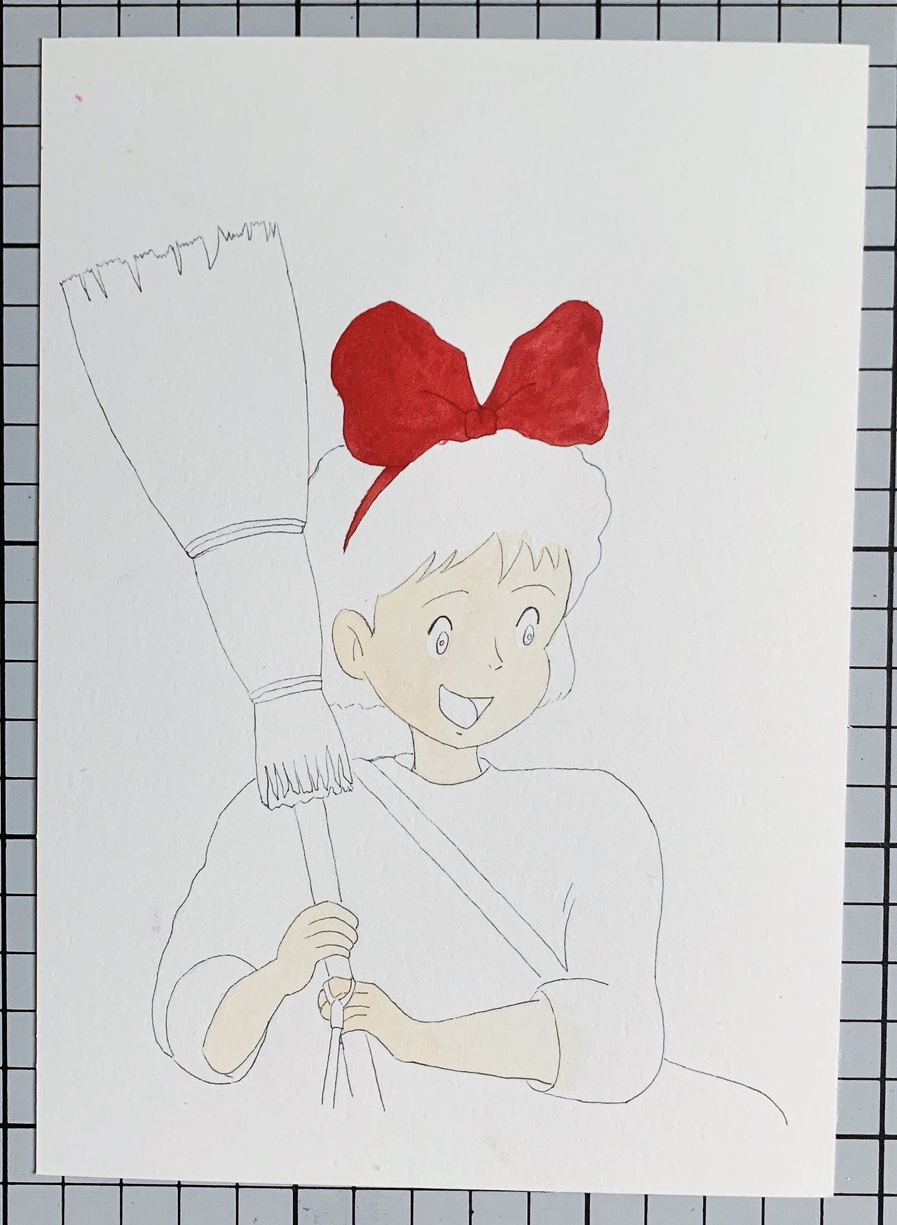 魔女宅急便宫崎骏动漫临摹