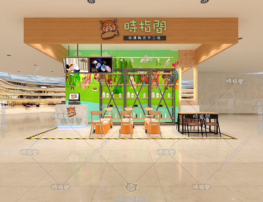 陶艺店装修设计如何塑造店面形象