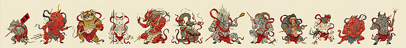 MP Studio & 明子 十二生肖神兽之《赤冠伺晨仙》（图ZMTkxNzA1Nzg0） - 手办/模玩 - 站酷设计师避世伯爵原创素材 - 站酷ZCOOL